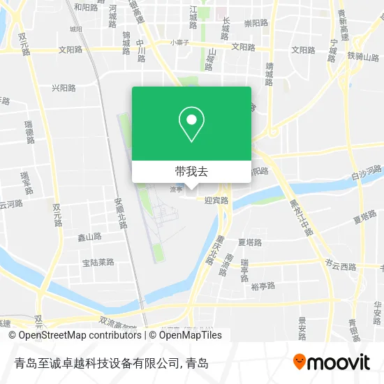 青岛至诚卓越科技设备有限公司地图