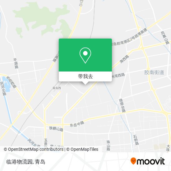 临港物流园地图