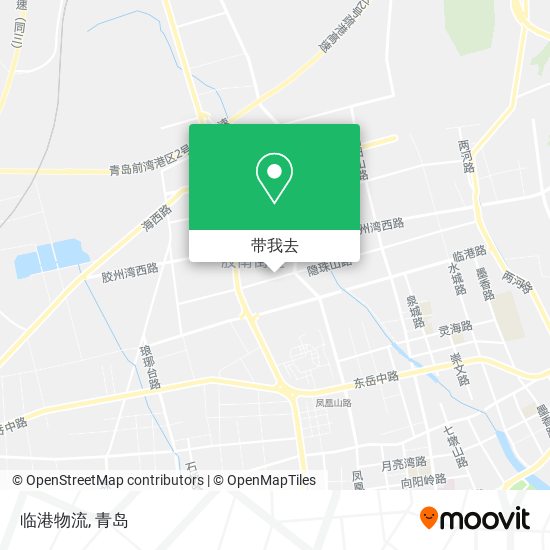 临港物流地图
