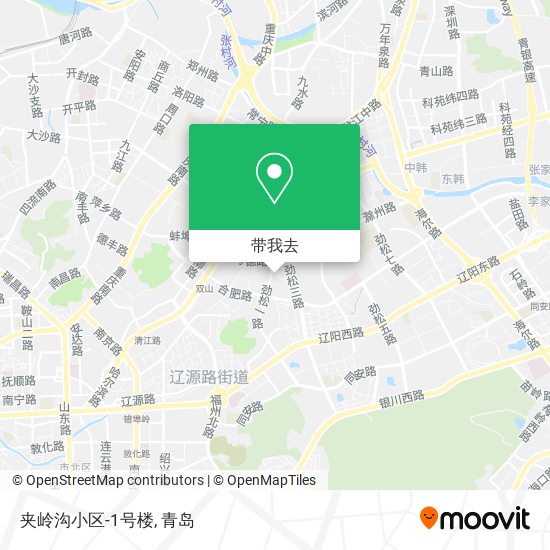 夹岭沟小区-1号楼地图