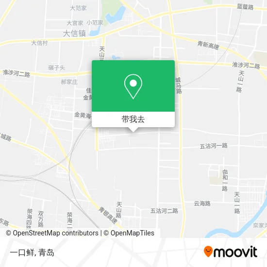 一口鲜地图