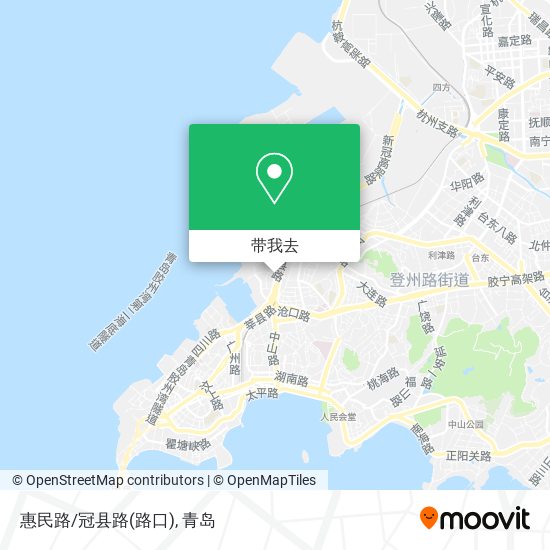 惠民路/冠县路(路口)地图