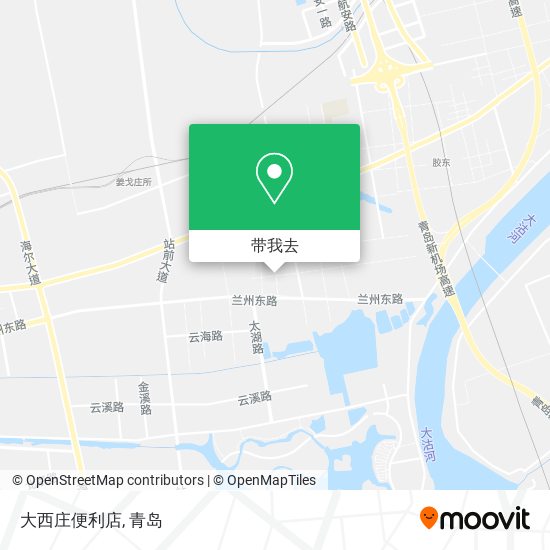 大西庄便利店地图