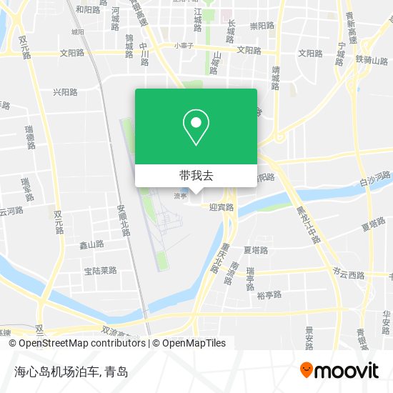 海心岛机场泊车地图