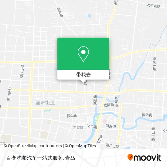 百变洗咖汽车一站式服务地图