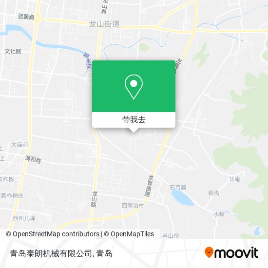 青岛泰朗机械有限公司地图