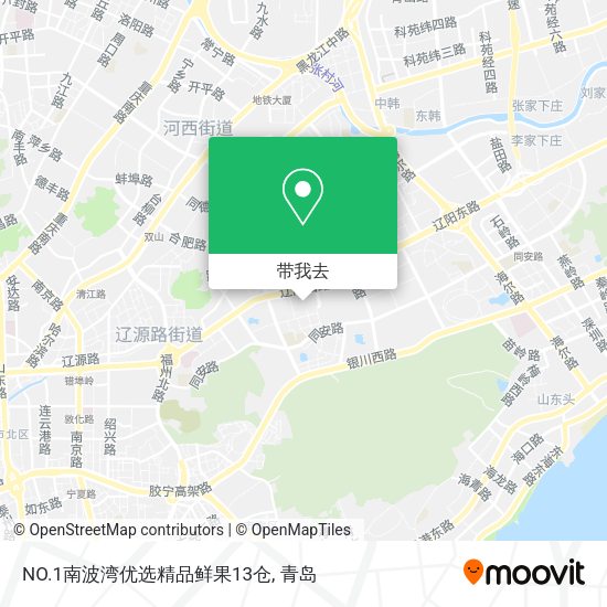 NO.1南波湾优选精品鲜果13仓地图