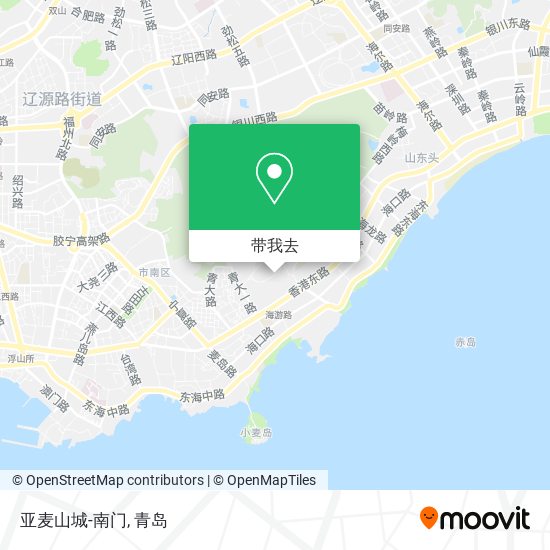 亚麦山城-南门地图