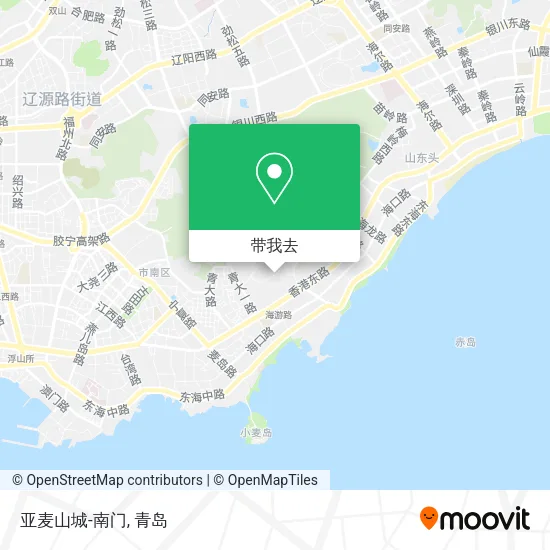 亚麦山城-南门地图