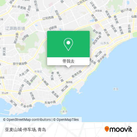 亚麦山城-停车场地图