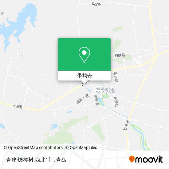 青建·橄榄树-西北1门地图