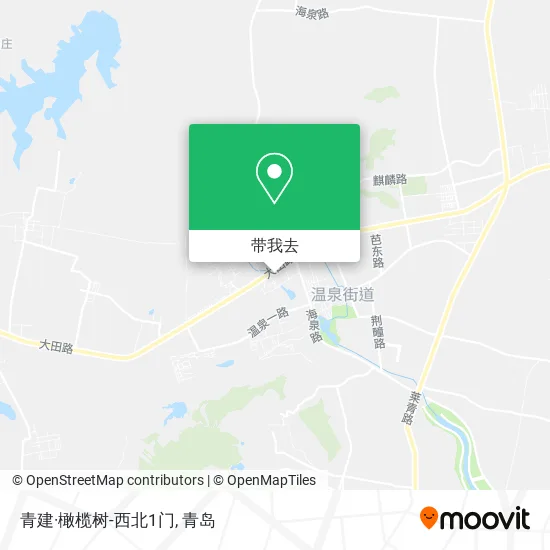 青建·橄榄树-西北1门地图