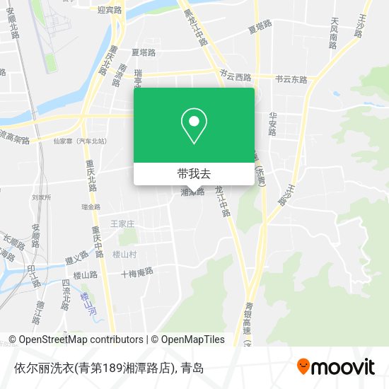 依尔丽洗衣(青第189湘潭路店)地图