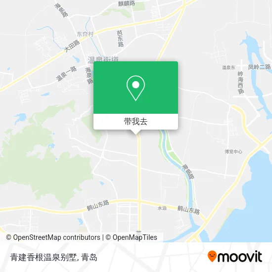 青建香根温泉别墅地图