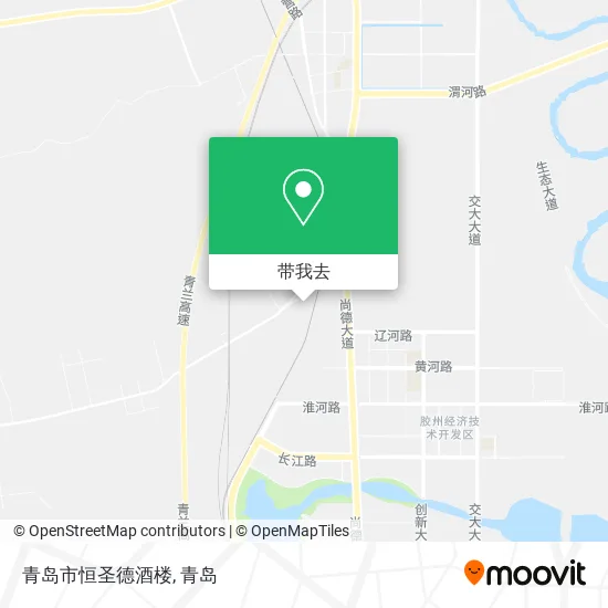 青岛市恒圣德酒楼地图