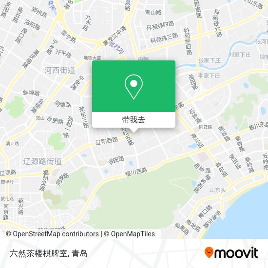 六然茶楼棋牌室地图