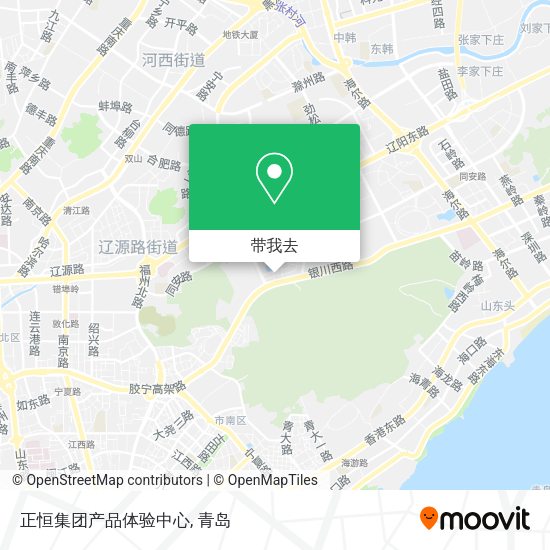 正恒集团产品体验中心地图