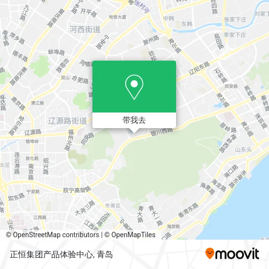 正恒集团产品体验中心地图