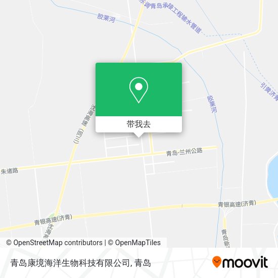 青岛康境海洋生物科技有限公司地图