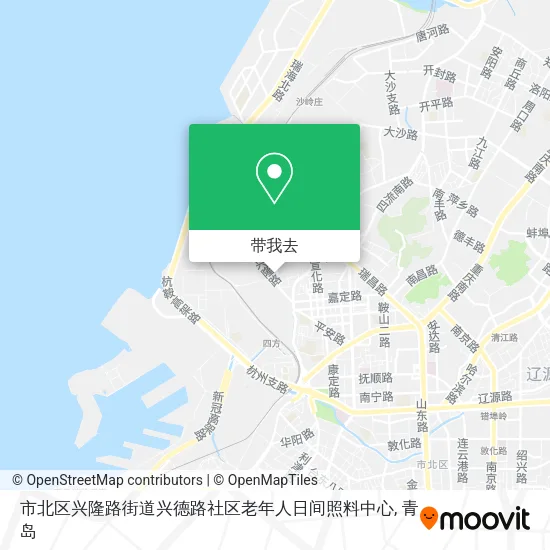市北区兴隆路街道兴德路社区老年人日间照料中心地图