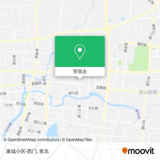 康城小区-西门地图
