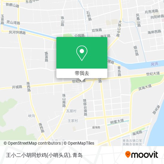 王小二小胡同炒鸡(小哨头店)地图