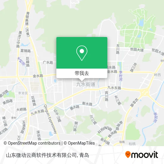 山东微动云商软件技术有限公司地图