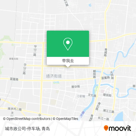 城市政公司-停车场地图