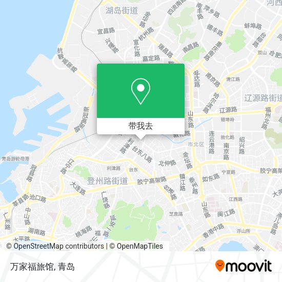 万家福旅馆地图