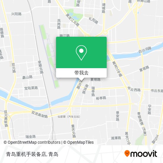 青岛重机手装备店地图