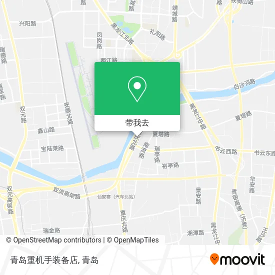 青岛重机手装备店地图