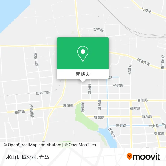 水山机械公司地图