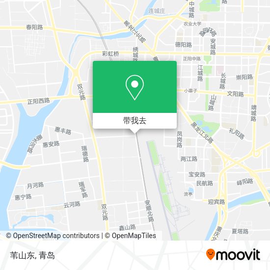苇山东地图