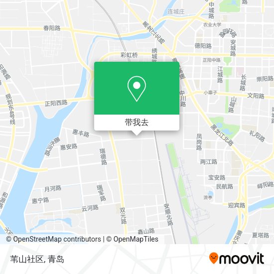 苇山社区地图