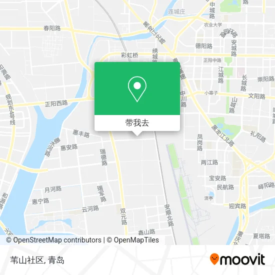 苇山社区地图