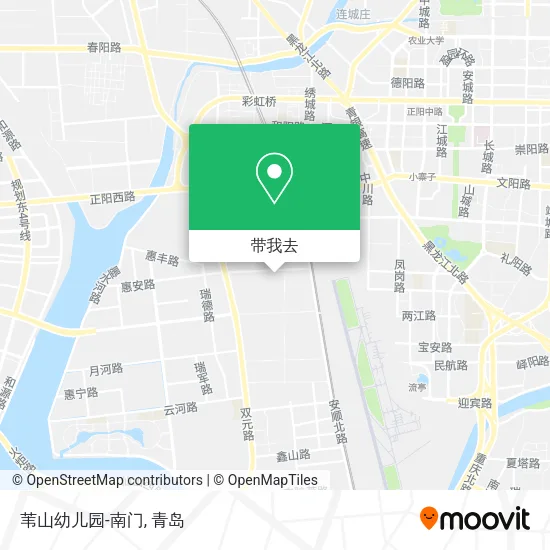 苇山幼儿园-南门地图