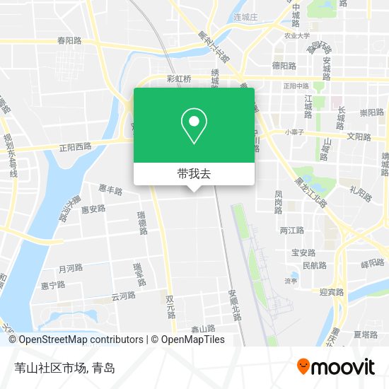 苇山社区市场地图