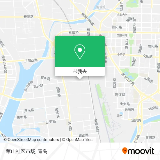 苇山社区市场地图