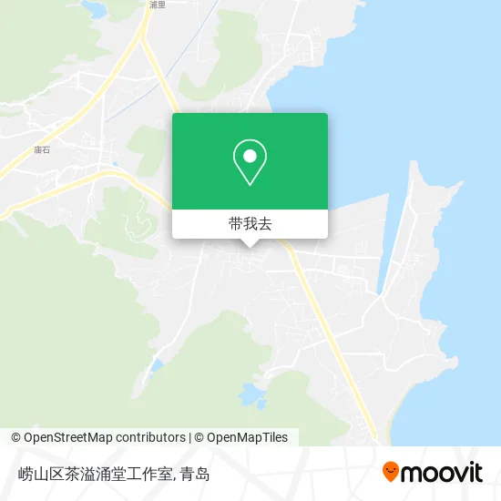崂山区茶溢涌堂工作室地图