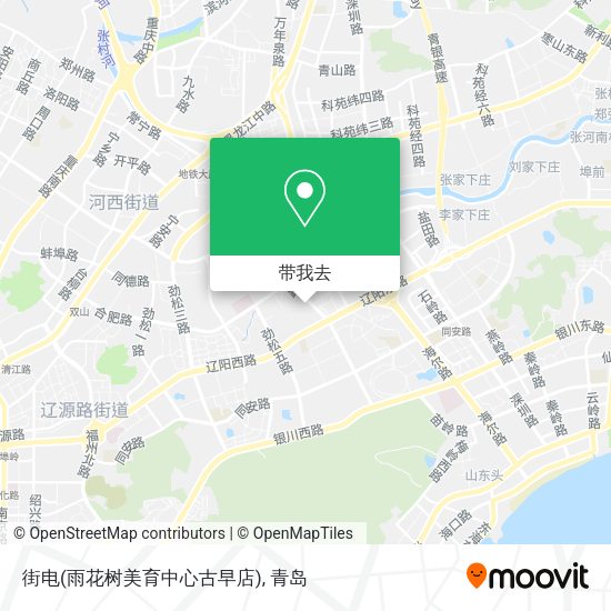 街电(雨花树美育中心古早店)地图