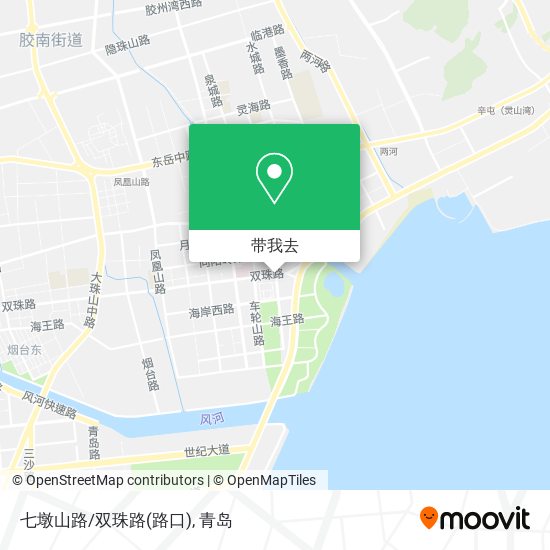 七墩山路/双珠路(路口)地图