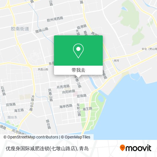 优瘦身国际减肥连锁(七墩山路店)地图