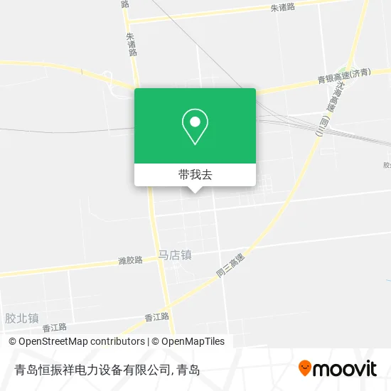 青岛恒振祥电力设备有限公司地图