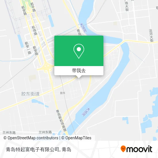 青岛特起富电子有限公司地图
