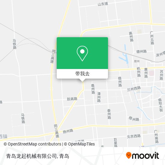 青岛龙起机械有限公司地图