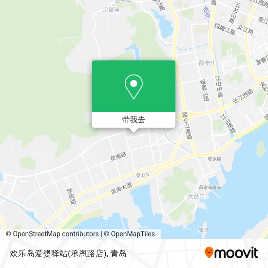 欢乐岛爱婴驿站(承恩路店)地图