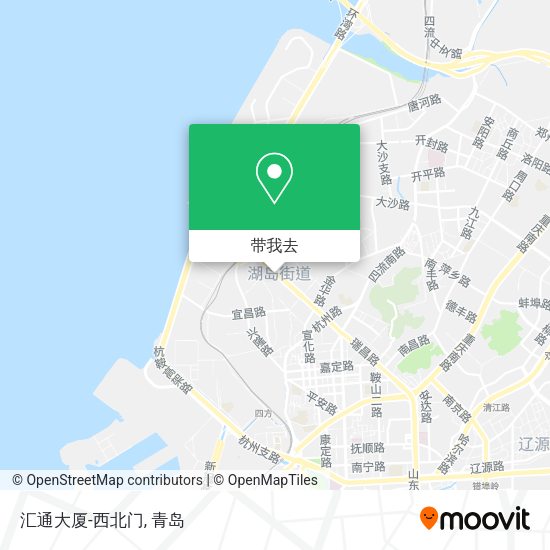 汇通大厦-西北门地图