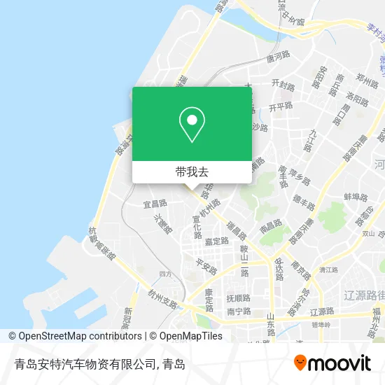 青岛安特汽车物资有限公司地图
