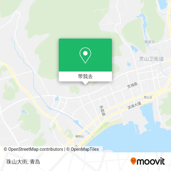 珠山大街地图
