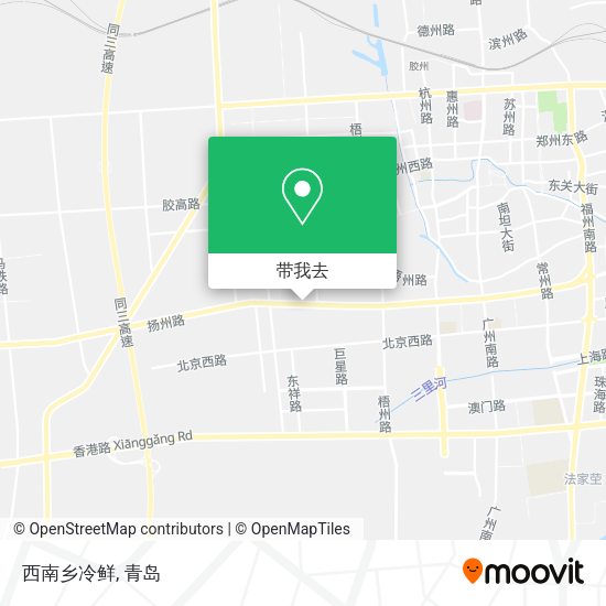 西南乡冷鲜地图